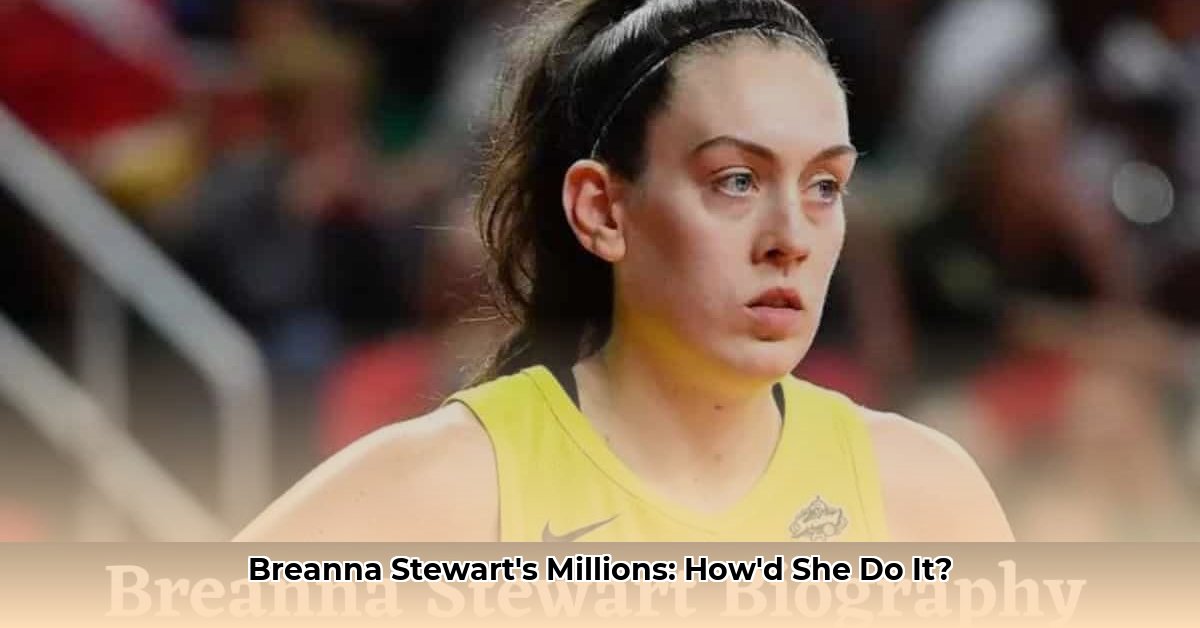 breanna stewart net worth 2024